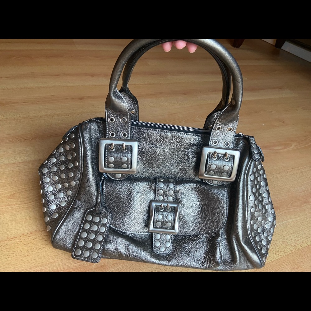 Authentic leather Be & D bag